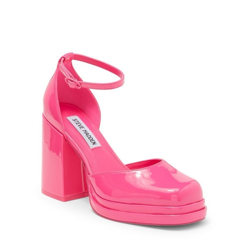 Steve Madden Pink Platform Heels